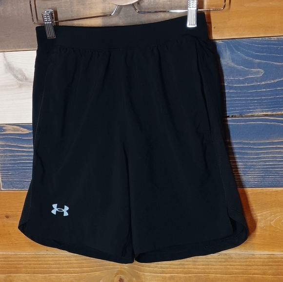 Under Armour 7in. 2-in-1 Black Shorts S - Picture 1 of 6